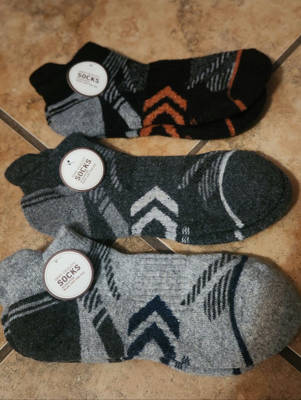 Merino Wool Blend Women's 3pk of Ankle Sport Socks